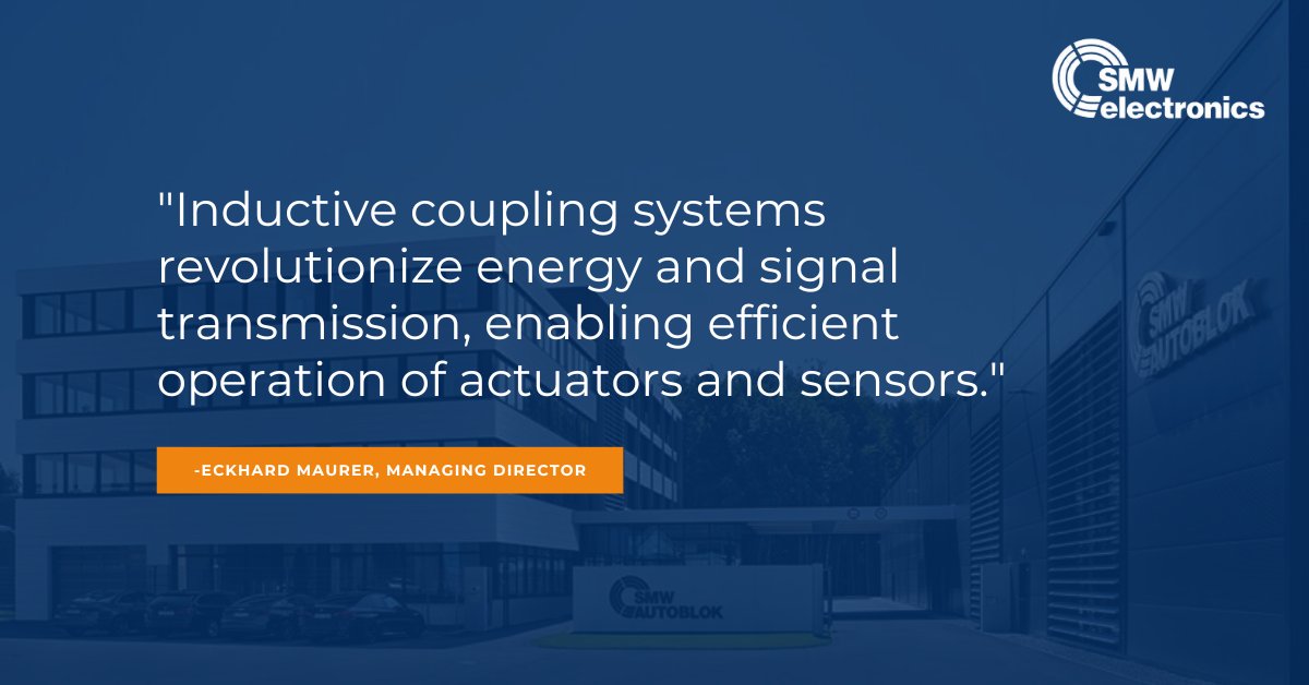 SMW_Electronics's tweet image. Discover the power of #InductiveCoupling systems. Hear from Eckhard Maurer, Managing Director of SMW-electronics, on the revolutionary impact of inductive coupling systems.  

Learn more in this exclusive interview: bit.ly/4aEv5S5