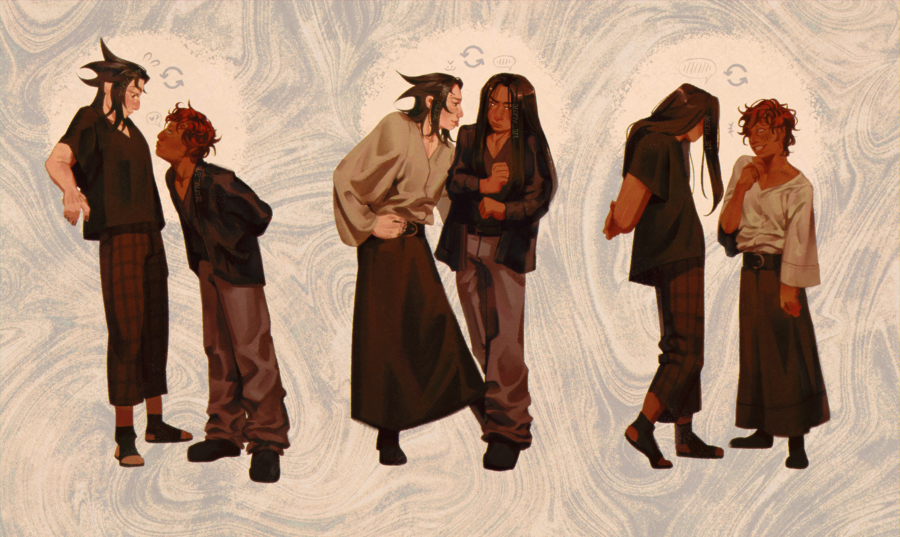 atoriv_art's tweet photo. [ #naruto - #gaara #neji #sasuke | #sasugaa #gaasasu #gaaneji #nejigaa #sasuneji #nejisasu ]
silly fashion swaps with my silly pairings https://t.co/QR3cROUomT