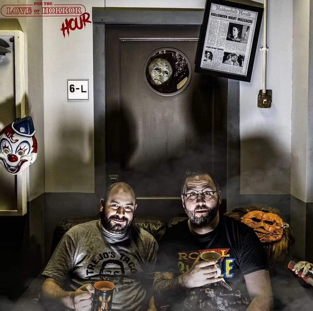 For The Love of Horror Facebook and Instagram LIVE with Neil and <a href="/Hail_Leviathan/">Ben Fenlon</a> returns in just one hour with the penultimate show before #ForTheLoveofHorror 2024!

We hope to see you there! 

#horror #HorrorMovies #HorrorFamily #HorrorCommunity #ComicCon #Manchester