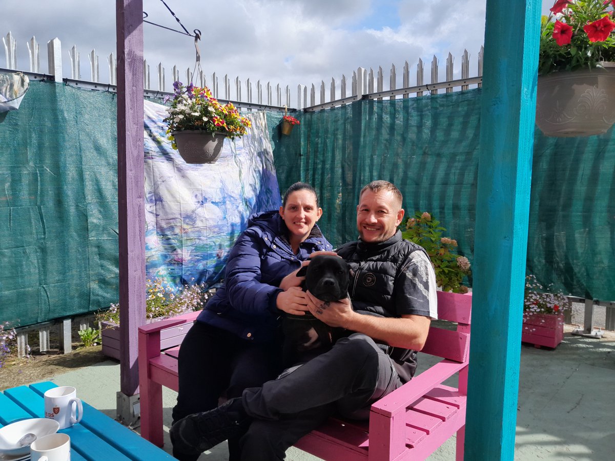 Meet Aaron, Jean and Luna the dog!

caritassalford.org.uk/luna-dog/