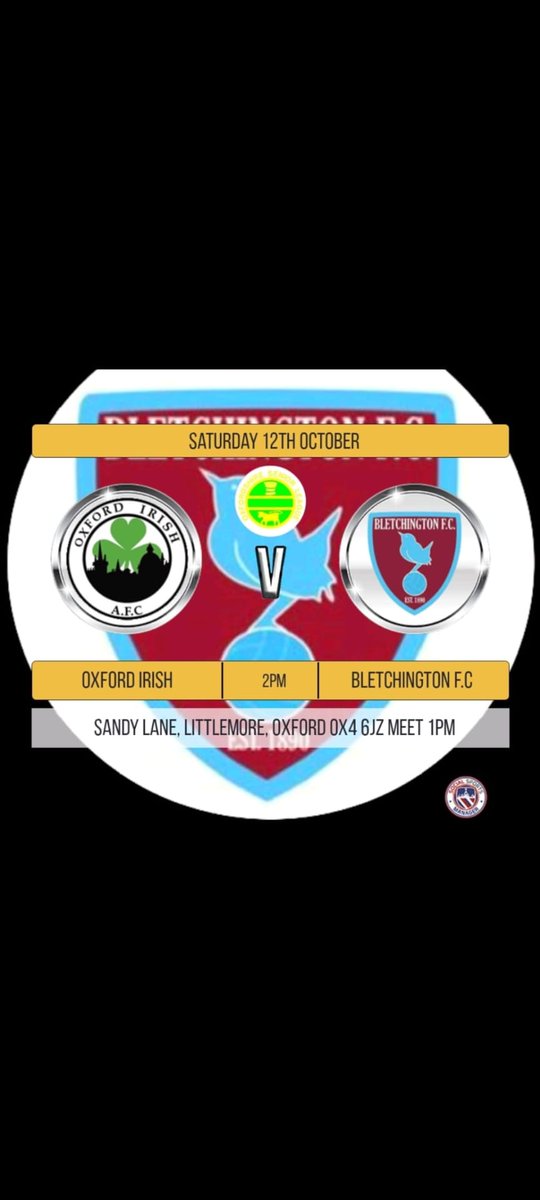 GAMEDAY❕🔥

Bletch away this Saturday at Littlemore facing off against Oxford Irish for a 2pm kickoff ⚽🔥

UTB💜