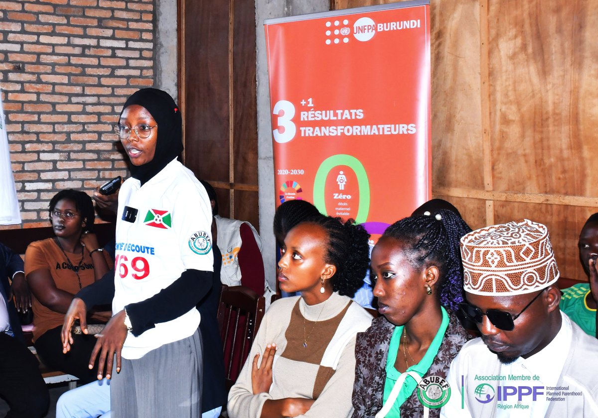 ABUBEF's tweet photo. 3/4.La Directrice Exécutive de l’ABUBEF  @Ulynda21  a précisé que l’appui de @UNFPABurundi couvre les différents aspects dont le renforcement des capacités des prestataires en TC, les services SSRAJ et SSR en situation d’urgence. @IPPFAR @ippf @LZigomo @AndBurundi @pnsr_Bdi https://t.co/mAGbDH6Rg5