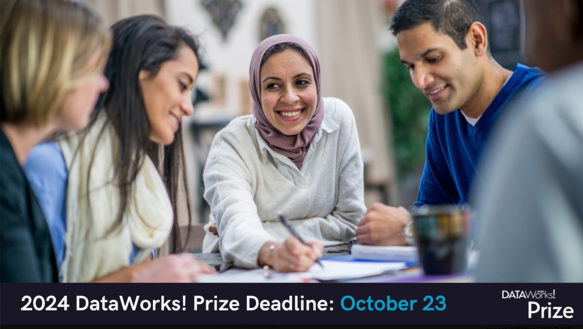VivliCenter's tweet image. Looking to submit your project for the #DataWorksPrize 2024? 🏆 Explore Vivli and all the #GREI repositories, assemble your research team, and prepare your project submission! Phase One is open until October 23: hubs.ly/Q02SDR5_0  

#DataSharing #NIHData