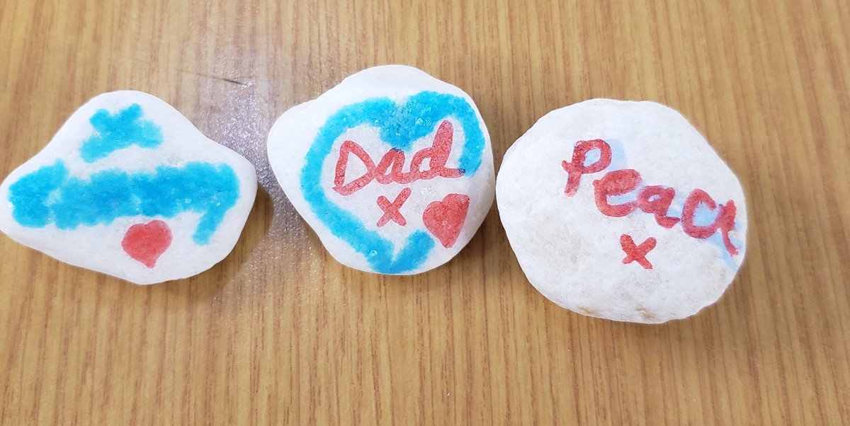 ohubo23's tweet photo. Lovely relaxing mindful activity, the ladies really enjoyed designing and creating beautiful positive pebbles..@GMSAW2021 https://t.co/i99A4LqY83