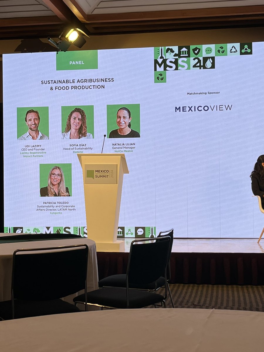 MonicaMireless's tweet photo. Día dos del #Sustainabilitysummit llegando al panel importante sobre agricultura #Mexico https://t.co/BGx9ENqB3y
