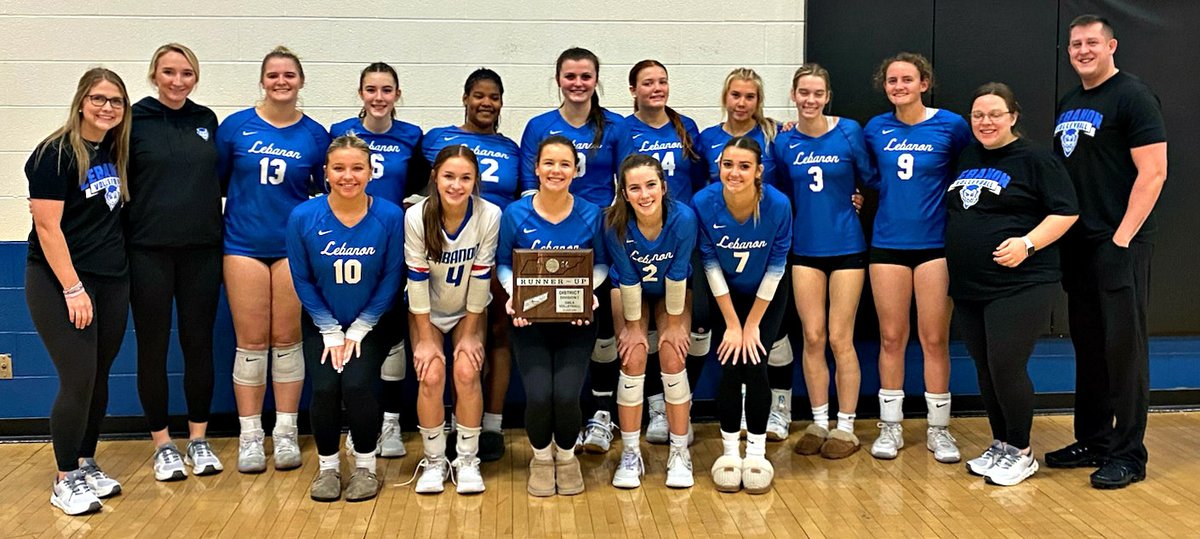 PREP VOLLEYBALL: <a href="/LebanonVolley/">Lebanon Volleyball</a> advances to regions next Tuesday at Riverdale with a runner-up finish in District 7-AAA tournament.
mainstreetmediatn.com/articles/count…