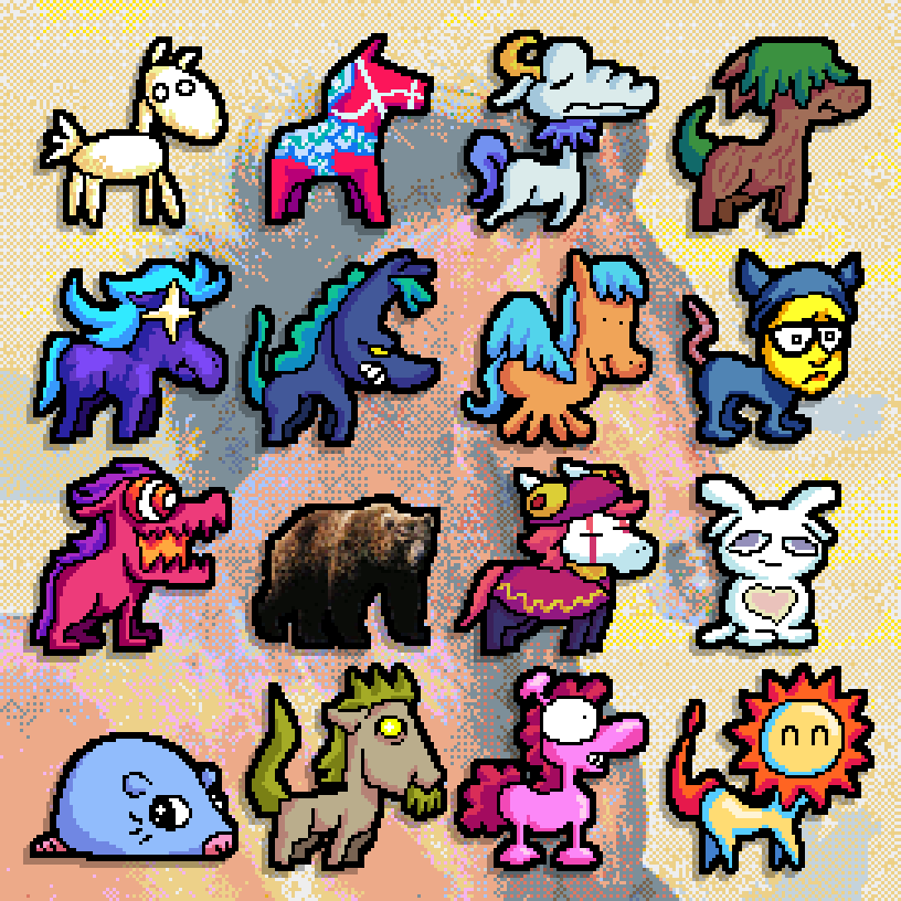 Look at all the horses I have in my computer
#gamedev