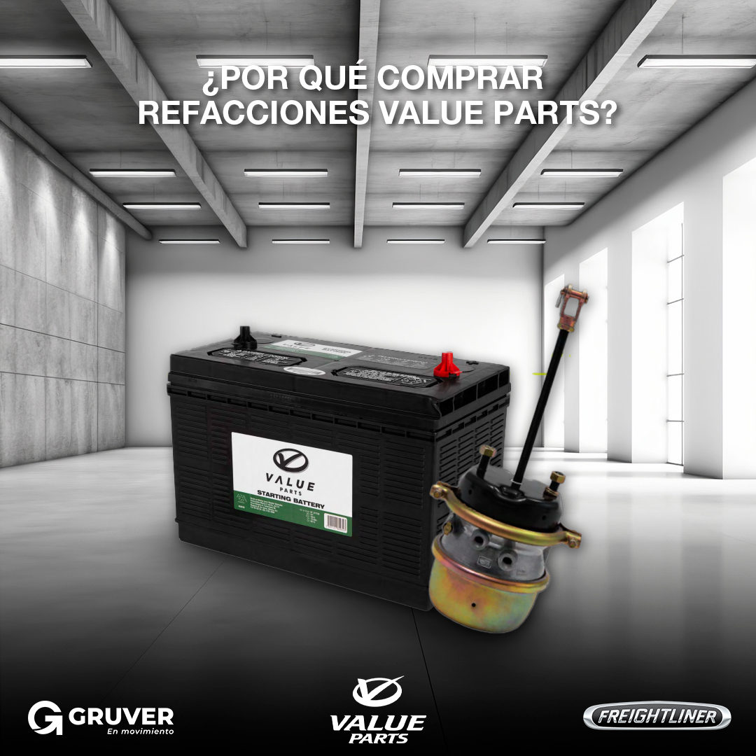 gruvercamiones's tweet image. 🧵 ¿Por qué comprar refacciones Value Parts? Te lo contamos.  

#ValueParts #GruverCamiones #Freightliner