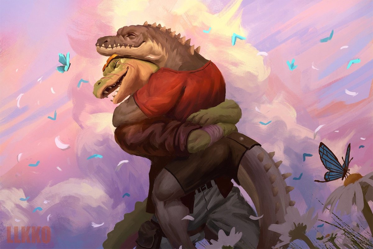 little gift that I did for <a href="/AlkaideTweets/">Alkaide</a>   🐊