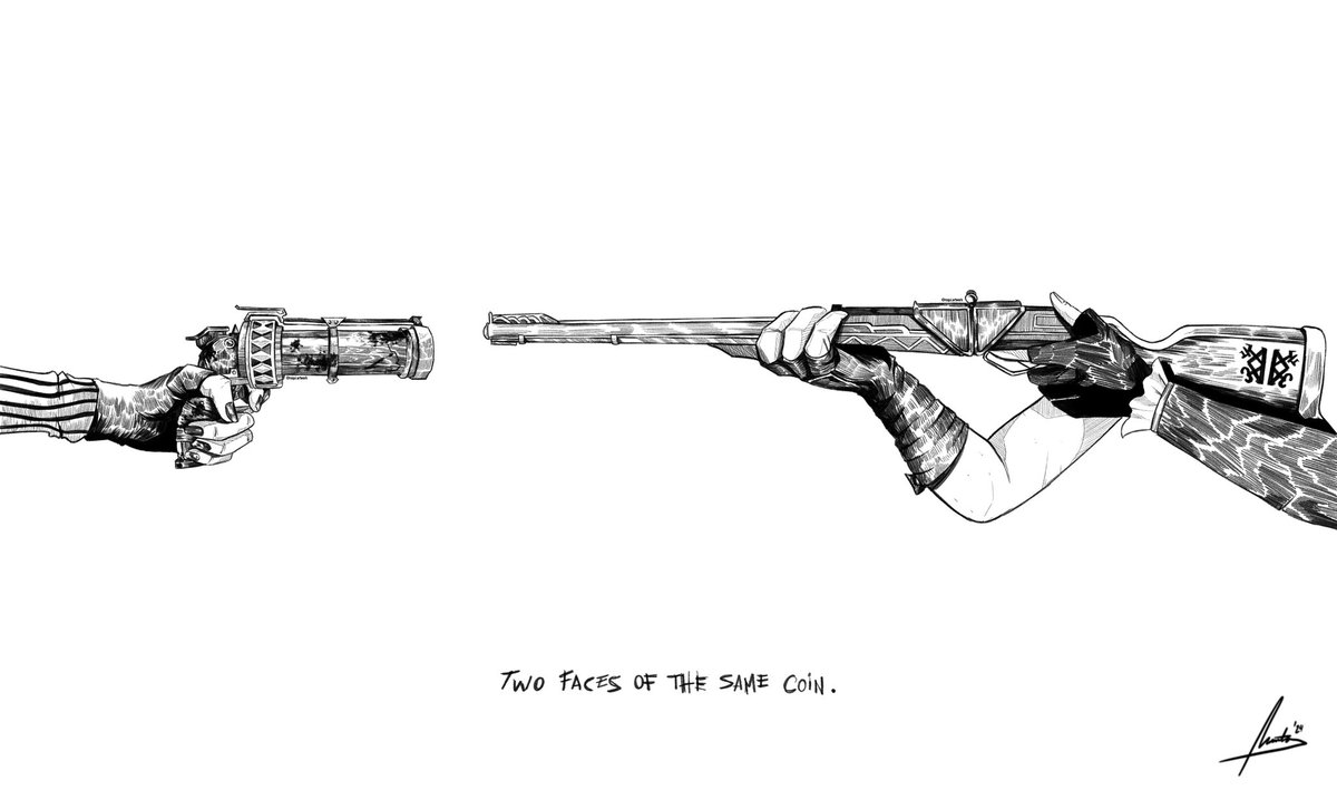 #Arctober |  DAY 9 - Rivalry

<a href="/arcaneshow/">Arcane</a> <a href="/LeagueOfLegends/">League of Legends</a> #Arcane