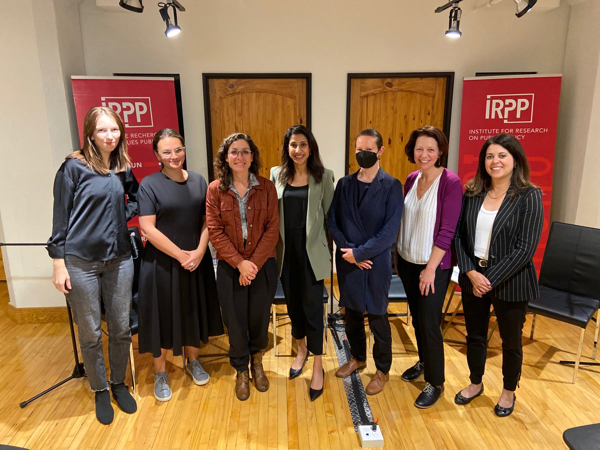 SabreenaDelhon's tweet photo. Last week @TheSamaraCentre organized an event in Montreal about how democratic innovations can bridge the gap between citizens and ‘political elites.' Thanks to our panelists @sfyaffe @biancawylie + Malorie Flon @INM_voix. And thanks to @IRPP for hosting us with such warmth. https://t.co/BBPRh8wNJo