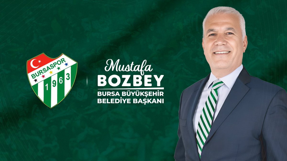 Deplasmanda oynayacağımız Uşak Spor maçının sponsoru olan Bursa Büyükşehir Belediye Başkanı Sayın Mustafa Bozbey’e desteklerinden dolayı teşekkür ederiz.