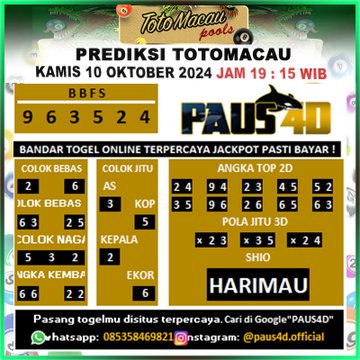 prediksi macau