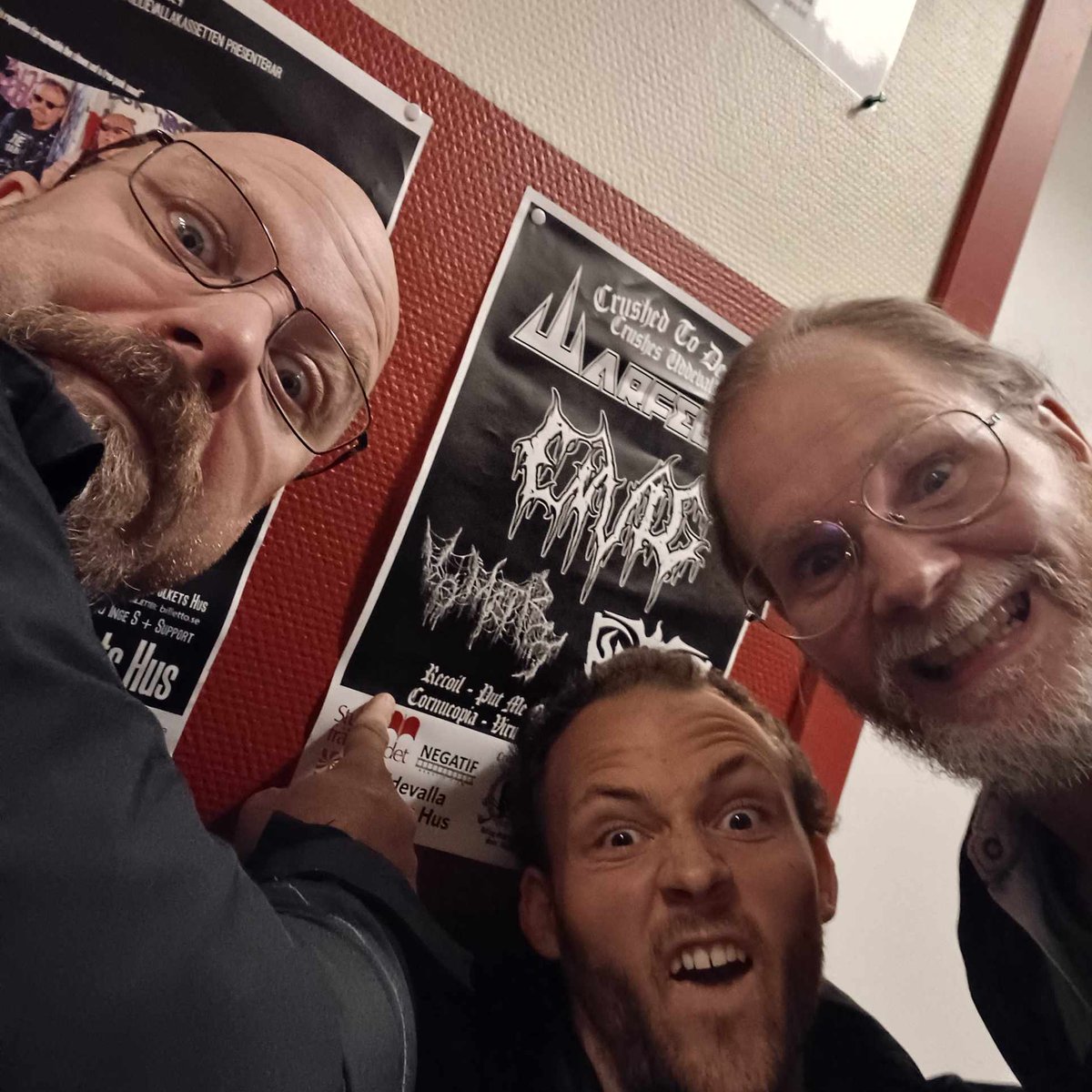 Getting ready for Crushed to Death on Oct 19th!! Kommer ni och hänger eller???

billetto.se/e/chrushed-to-…

#warfect #thrash #thrashmetal #live #festival #crushedtodeath #uddevalla