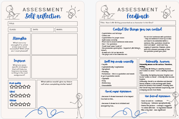 mrsmacteach33's tweet photo. 🌟Whole class feedback example🌟
I wanted to combine feedback and a chance for reflection. This format worked well &amp; the notes students made were so thoughtful. I started with general points, stressing ‘control the things you can control’ as minor errors can be distracting!
1/7 https://t.co/QtaDVgfVPF