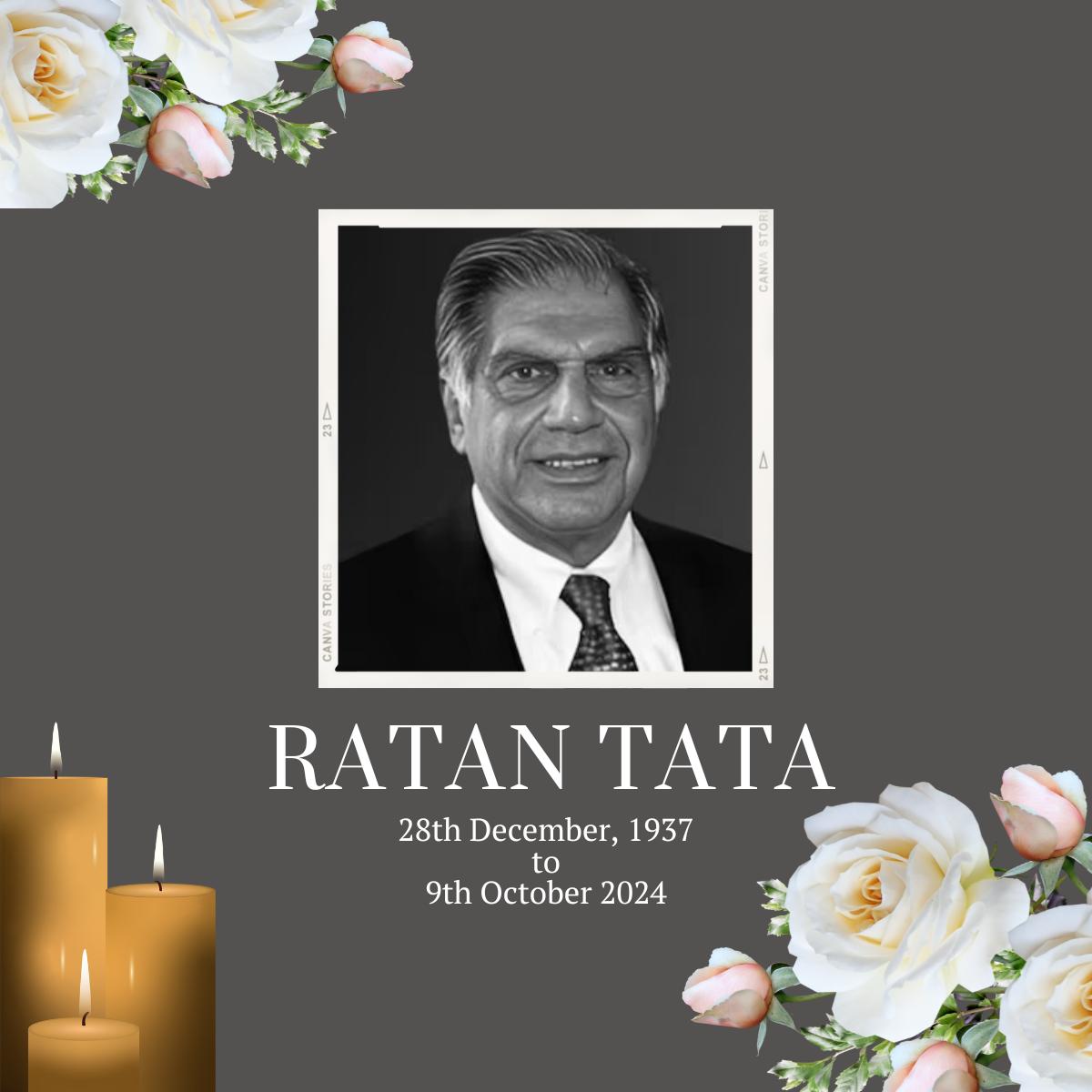 moneycontrolcom's tweet image. #Breaking 🚨 | Tata Sons Emeritus Chairman, Ratan Tata Dies At 86 In Mumbai Hospital 🕊️

#RatanTata #TataSons #TataLegacy