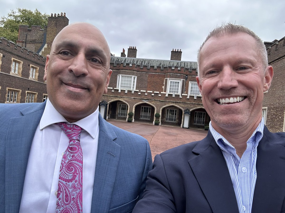 Today we saw the wonderful people who are The Queen Mother’s Clothing Guild. They have faithfully given us new clothes &amp; blankets for the past nine years, for our guests.
Tomorrow we will unpack &amp; sort them, today we said thank you. We also saw Prince William go past just after