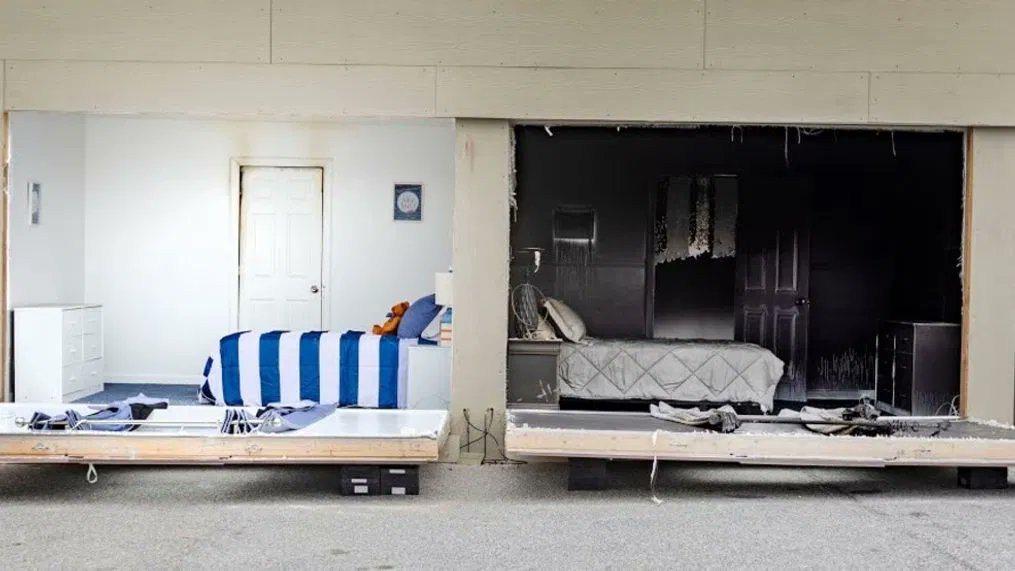Did you know closing your bedroom door at night could help save your life if a fire were to occur? When you sleep with your door closed, you create a barrier that keeps smoke &amp; flames out, giving extra time to escape. These minutes could be the difference between safety &amp; tragedy