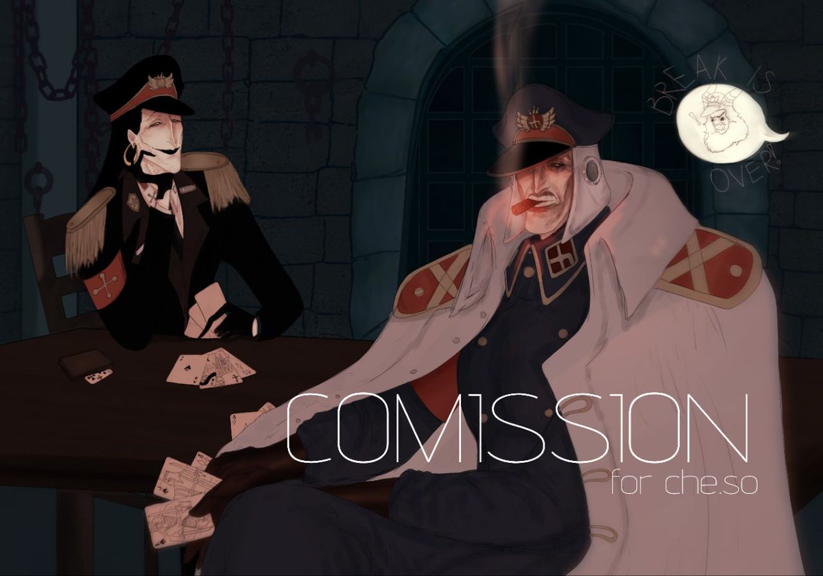 commission for <a href="/che_soaoa/">chē.so</a> #ONEPIECE [ #shiryu , #laffitte ]