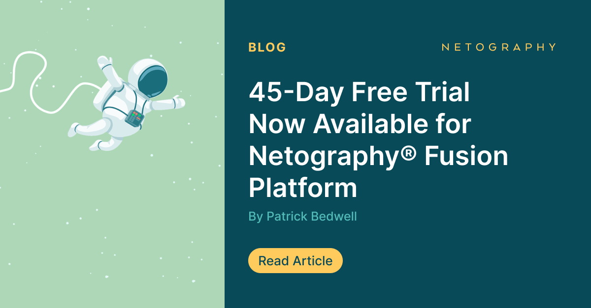 netography's tweet photo. It’s now even easier to get a holistic view of all multi-cloud or hybrid network activity—a 45-day Free Trial! Fusion's platform observes+analyzes VPC flow logs, VNet flow logs, DNS logs &amp; on-prem #FlowLogs for a real-time, contextualized view of activity.
https://t.co/oLxfnX0vLV https://t.co/fHlwLWGB5Z