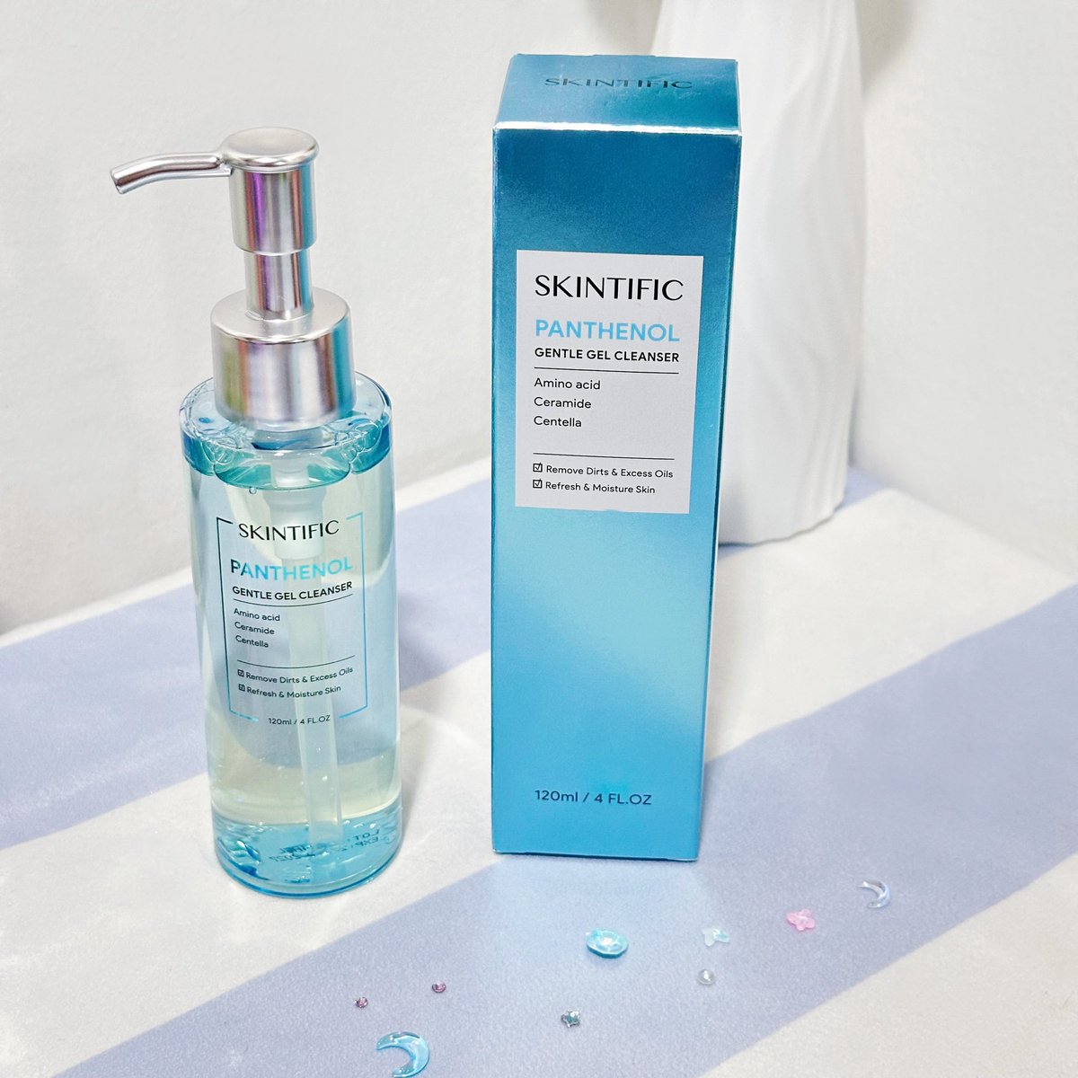 คลีนเซอร์ของ skintific คือ no.1 ในใจเราตอนนี้เลย ทั้งการทำความสะอาดและบำรุงใบหน้าให้ชุ่มชื้น ใช้ตัวนี้หน้ามันน้อยลง แทบจะไม่เป็นสิวเลย แฮปปี้มาก 100/100 (✿˘˘✿) 🩵

🛁 ; s.lazada.co.th/s.JRYgy