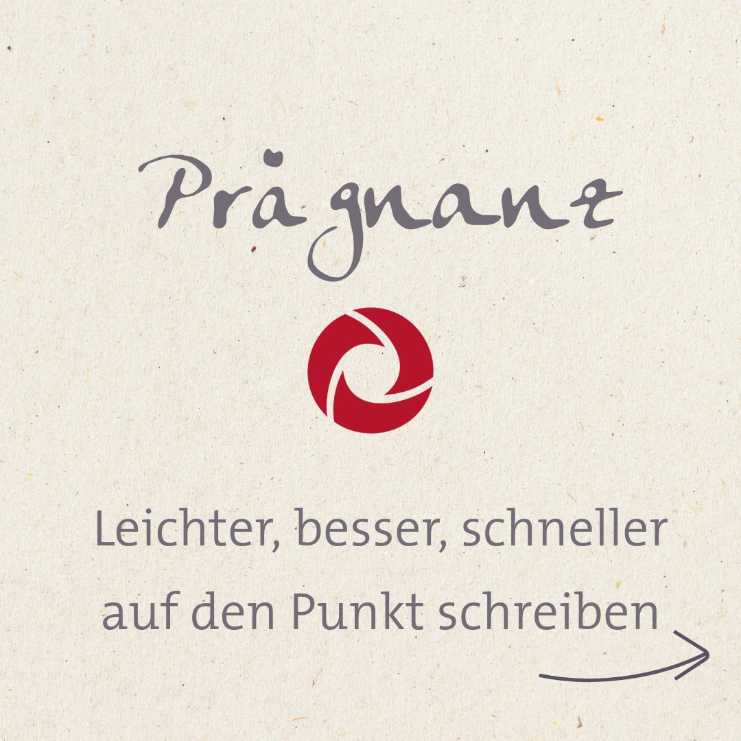U_Scheuermann's tweet photo. Schreibmuskel-Aufbau 10.10.24 von 16:30-18:30 PRÄGNANZ
Auf den Punkt schreiben – Klappentexte, Gliederungen, Vita und andere Kurzfassungen, bei denen jedes Wort sitzen soll 
In der Kürze liegt die Würze: Aber sich kurz zu fassen, ist gar nicht so leicht.
https://t.co/1A8S2OA2qG https://t.co/Ywk1ljnwBg