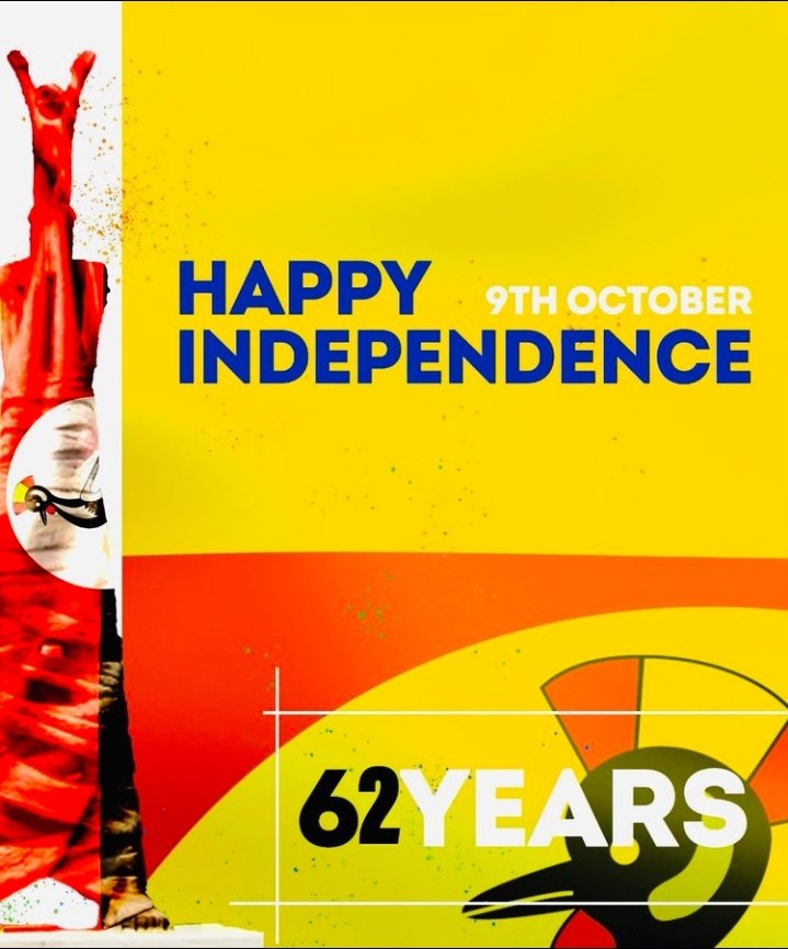 victo Kyakuwa (@vykyprym) on Twitter photo Happy Independence Day Uganda 
#UgandaAt62 Happy Independence Day Uganda 
#UgandaAt62
