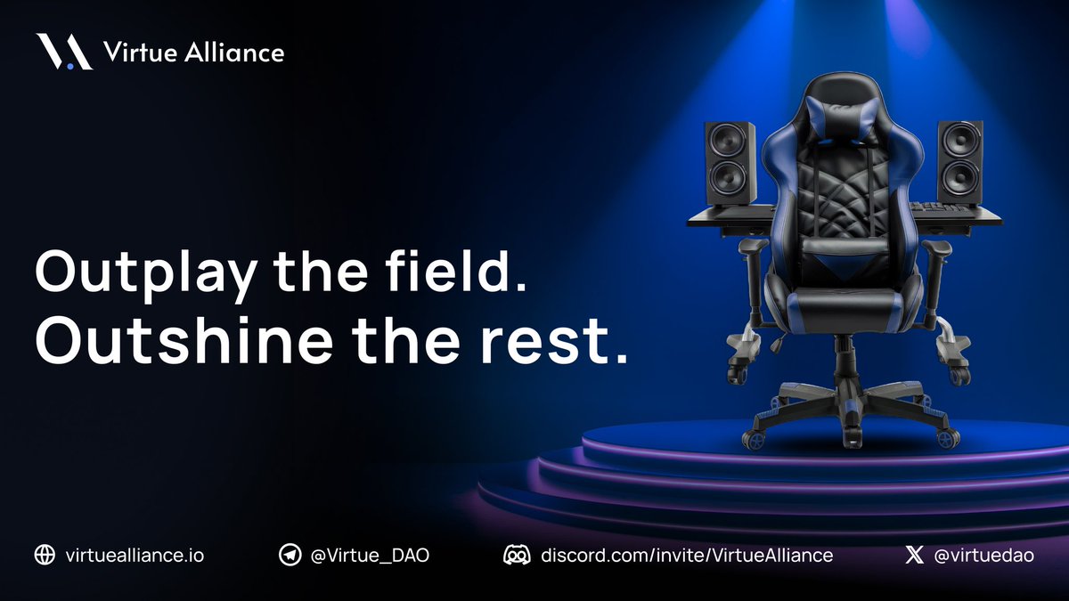 always ON TOP ⚡

#PlayToEarn allows you to do so 🚀

outplay the gaming field 
outshine the rest of them

🔥 keep the fire burning, join our discussions:
🫂 discord.gg/FpTTfQ2VY2
💬 t.me/Virtue_DAO

#P2E #Web3 #Web3Gaming #Gamer #Gaming #Metaverse