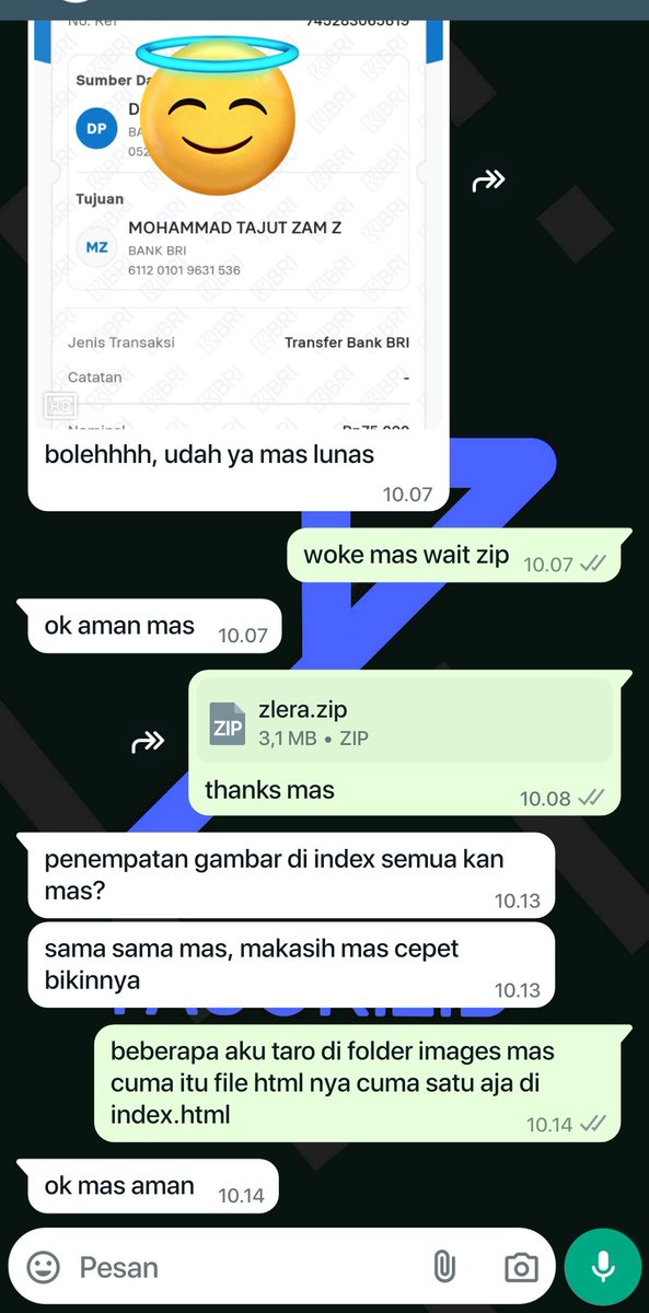 tajoki_id's tweet image. Joki coding html css gas aja sung beres
#zonauang #jokicoding