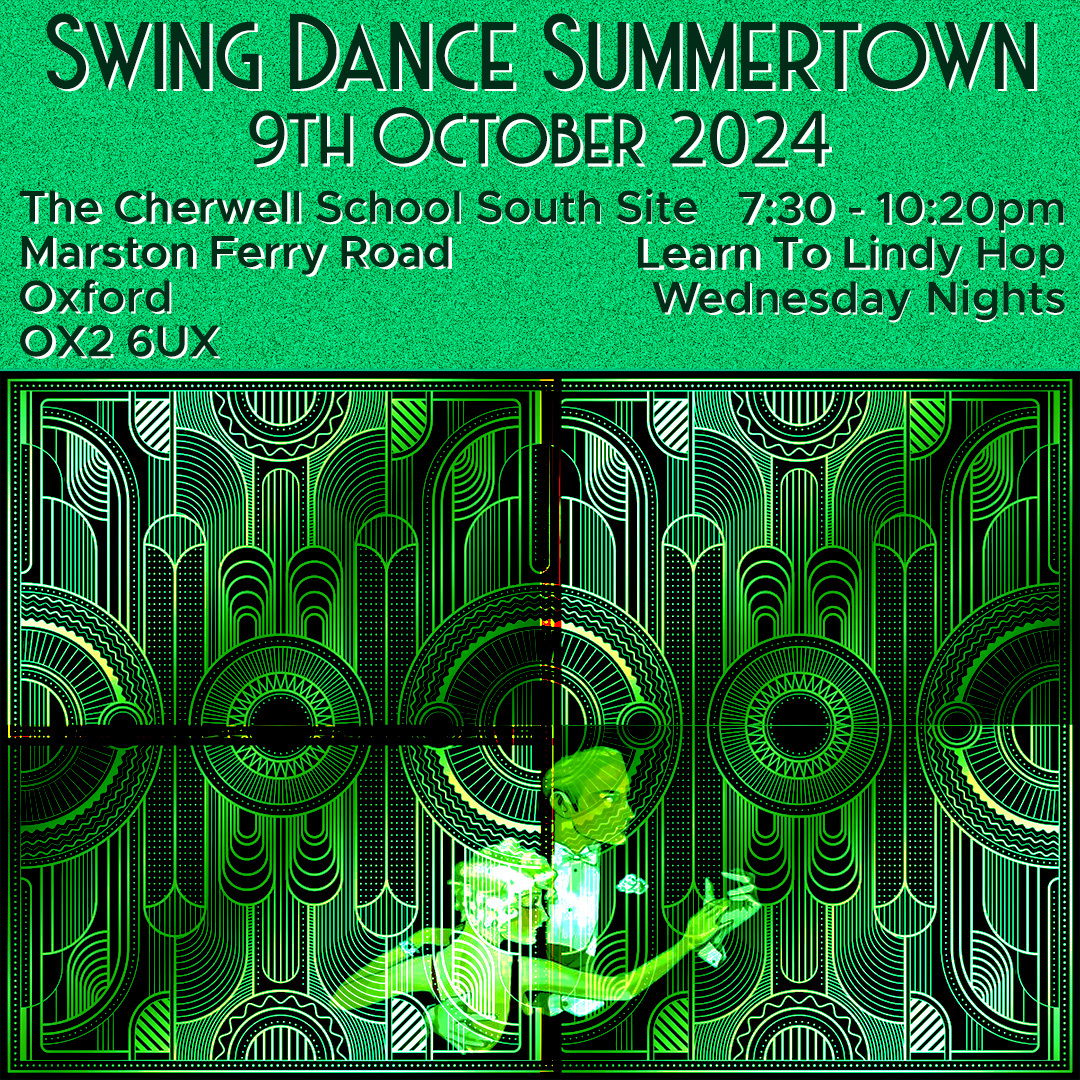 Get ready to swing! Join us for exciting Lindy Hop, Charleston, and Solo Jazz classes at Swing Dance Summertown. Perfect for beginners and dance lovers alike! Classes start September 4th at Cherwell School, Oxford. Check it out and dance your heart out! 👉 whatsoninoxford.net/event/swing-da…