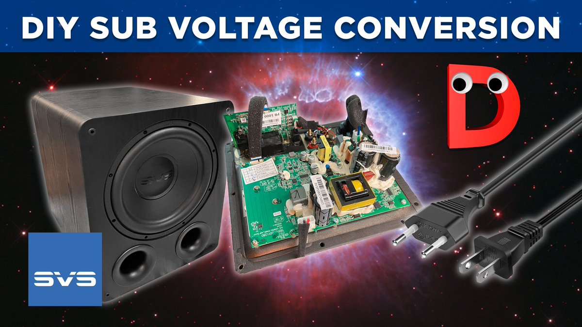SamDansCouch's tweet photo. Check out our latest video! 
https://t.co/awJ8zxhA1N
 #SVS #DIY #voltage #subwoofer #conversion #powerconversion #110Vto220V #110Vto240V #homeentertainment #homecinema #electronics #YouTube #YouTuber #YouTubers #YouTubeVideo https://t.co/KbkSNeN2zC