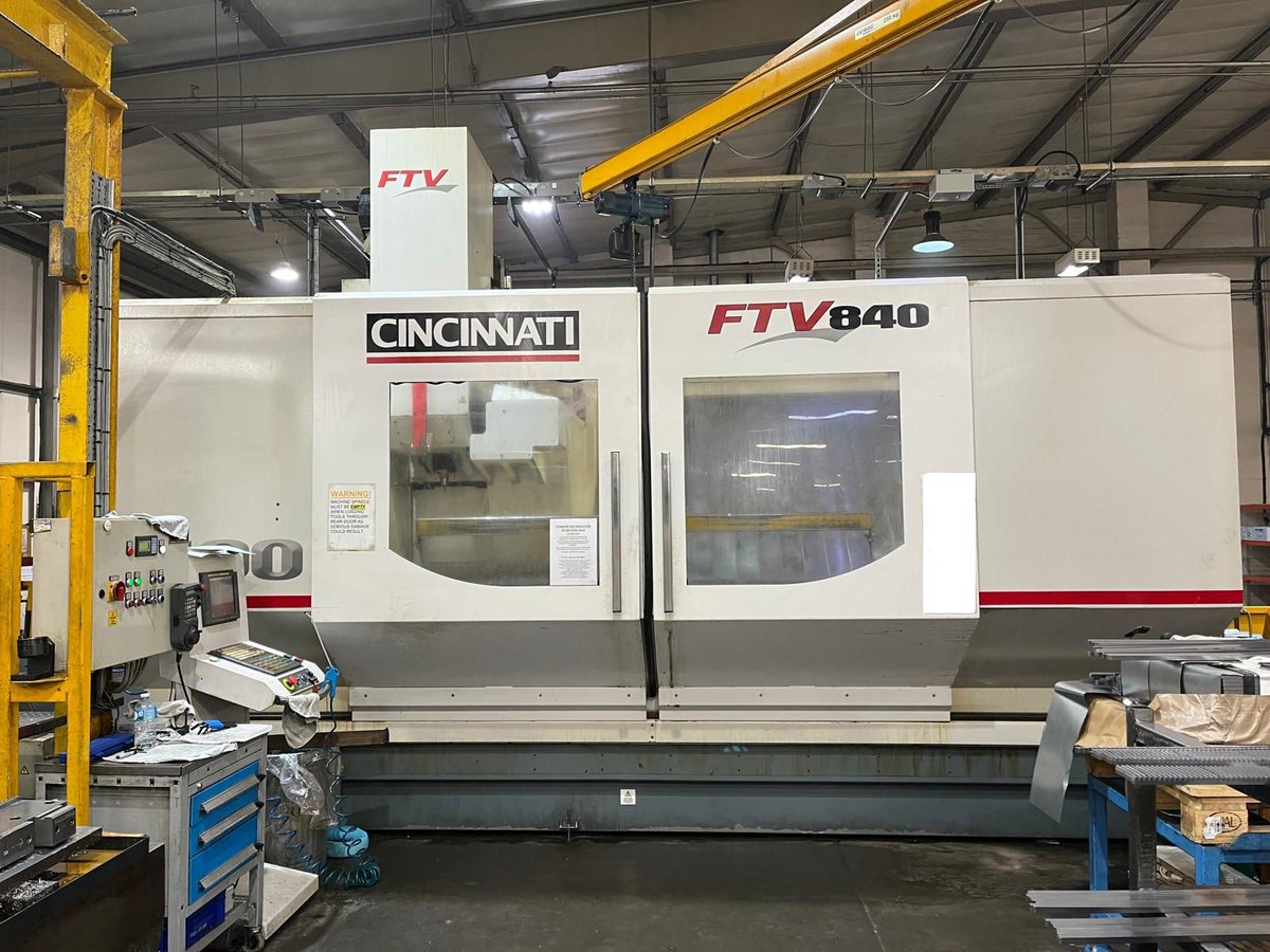 GMMachineryLtd's tweet image. 🔥 AVAILABLE FROM SITE 🔥

CINCINNATI FTV 840-2500 Vertical Machining Centre with Fanuc 18i-MB Control. Year 2004

buff.ly/3U1LU3c

📧 info@gmmachinery.com
📞 0161 633 8880

#gmmachinery #cincinnati #smoothcontrol #usedmachine #milling #turning #cnc #ukmfg