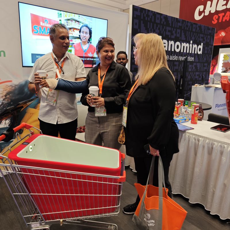 NeuRetailGlobal's tweet photo. 🛒 Say goodbye to shrinkage and safeguard your bottom line with NeuRetail! 

Our technology combines weight detection and multiple camera sensors to protect your profits by enabling precise loss prevention. 

#NeuRetail #Groceryshop2024 #LossPrevention https://t.co/XGxL0AogWv