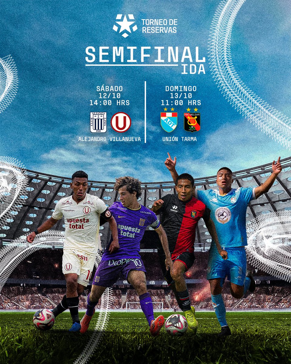 ¡𝗣𝗿𝗼𝗴𝗿𝗮𝗺𝗮𝗰𝗶𝗼́𝗻 𝗱𝗲 𝗹𝗮𝘀 𝗦𝗲𝗺𝗶𝗳𝗶𝗻𝗮𝗹𝗲𝘀-𝗜𝗱𝗮! 🥁

#TorneoDeReservas