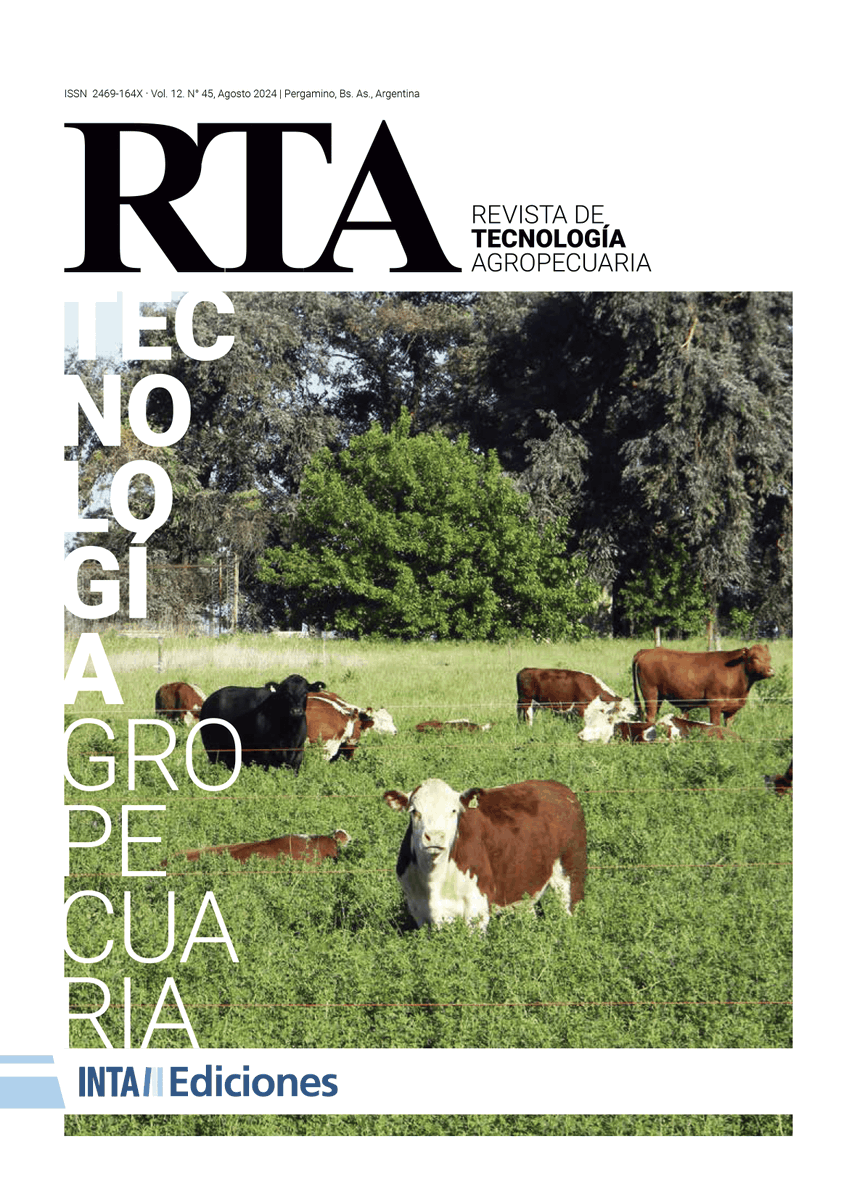 📣 Ya está disponible la segunda edición de 2024 de la Revista de Tecnología Agropecuaria | RTA | de INTA Pergamino
📲 Disponible en línea aquí >> bit.ly/intartaago2024