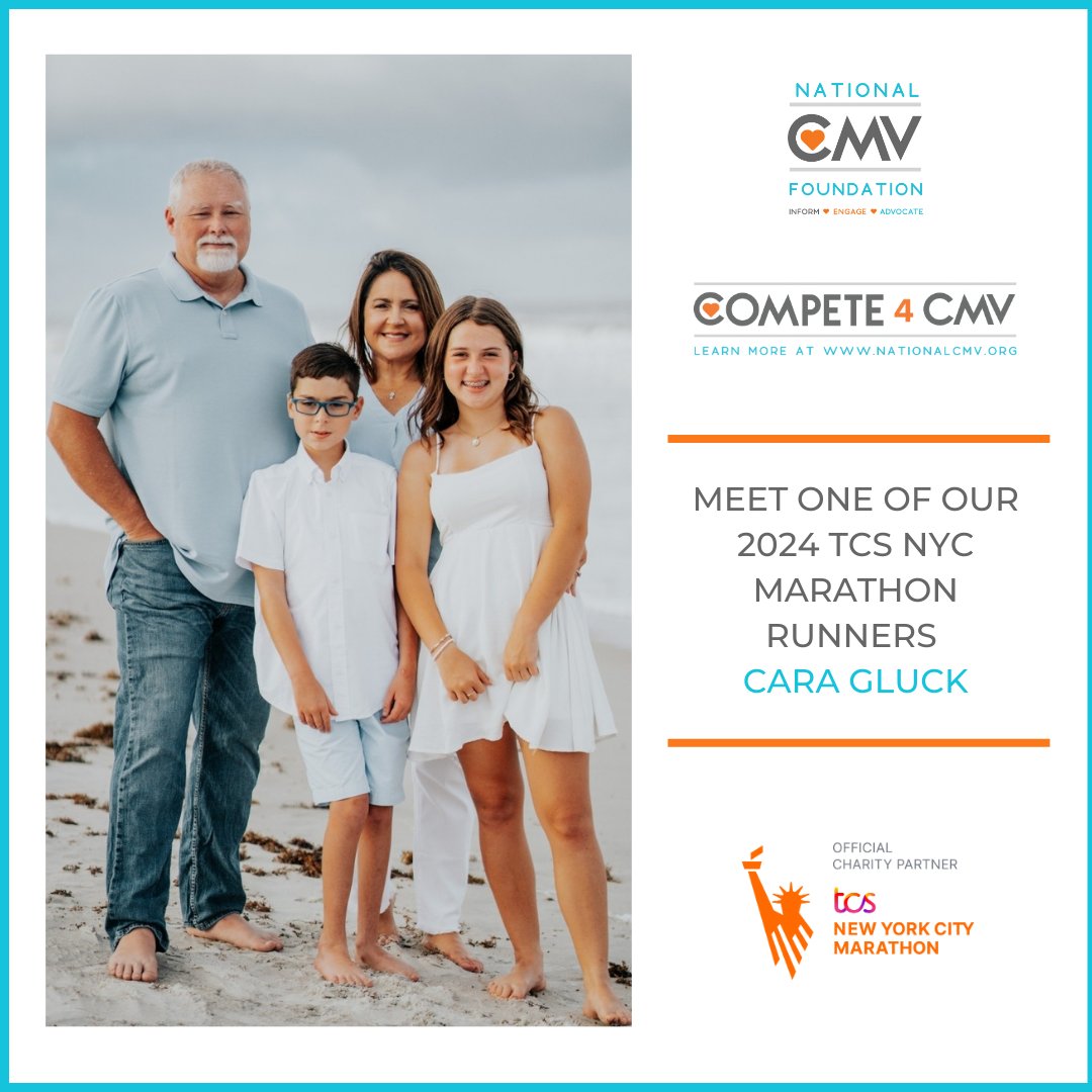 Meet Cara!

Join Cara and the rest of our Compete4CMV team in raising awareness about CMV by donating on her fundraising page here: ow.ly/1Bpq50TBGa3

#StopCMV #TCSNYCMarathon