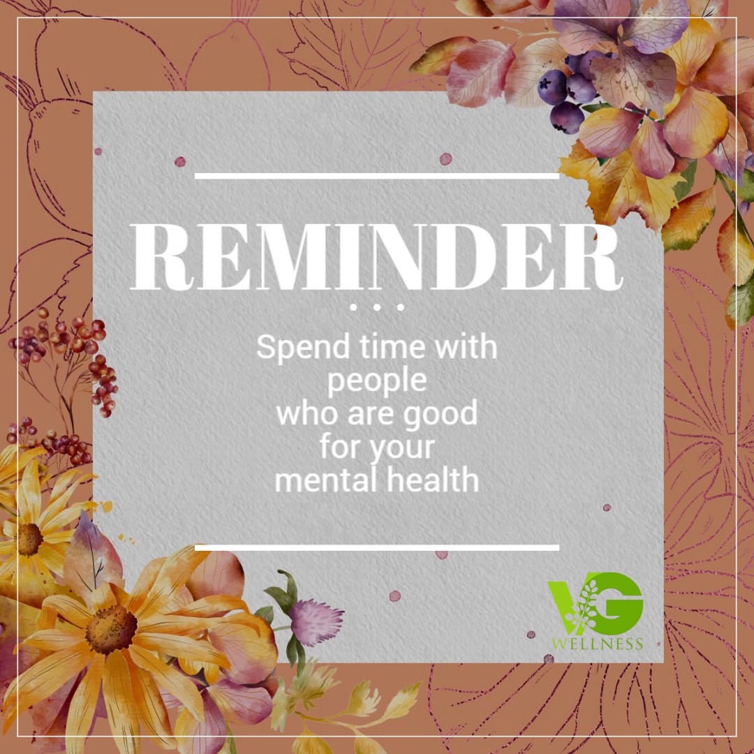 VGWellness's tweet photo. 🌸 Wellness Wednesday Thought 🌸

Energy is contagious—make sure you’re surrounded by the right kind. 💞
“Spend time with people who are good for your mental health.”
Let positivity, support, and love be your guide!

#WellnessWednesday #MentalHealthSupport #VGWellness https://t.co/Zuf9GKlJUf