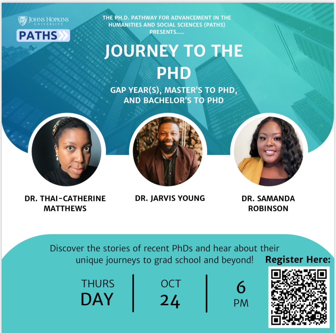 Here’s another cool event for those considering a PhD. Register here: jh.zoom.us/meeting/regist…