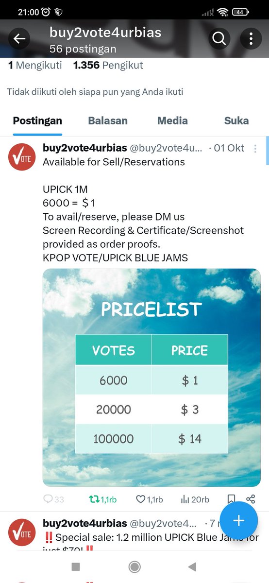 Barter kuesioner yuk tweet media