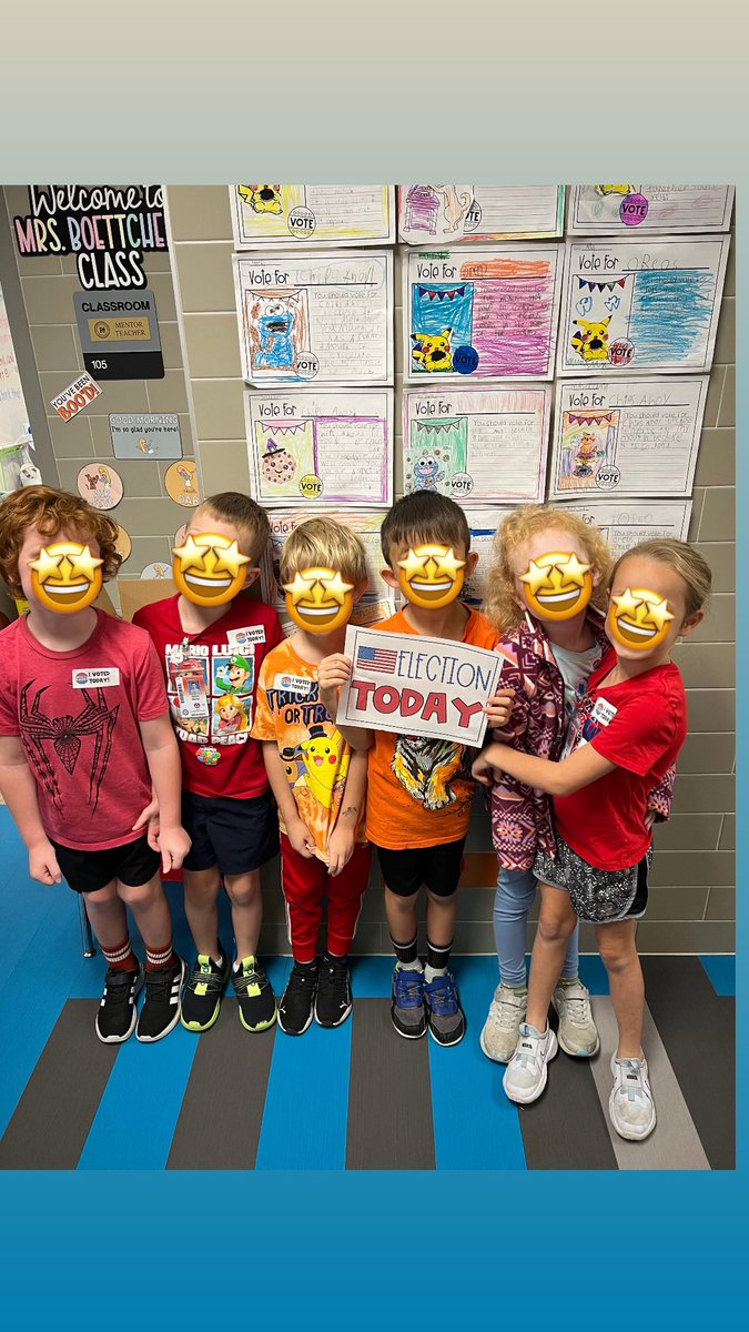 mfowlerr24's tweet photo. Fun social studies activity in first grade! What better way to learn about voting than voting on which is the best cookie! 🍪 🗳️ @ccgreer28 @HollyGoTweets @yaleroadrunners #RISDBeTheOne https://t.co/Kx44K8Q7AA