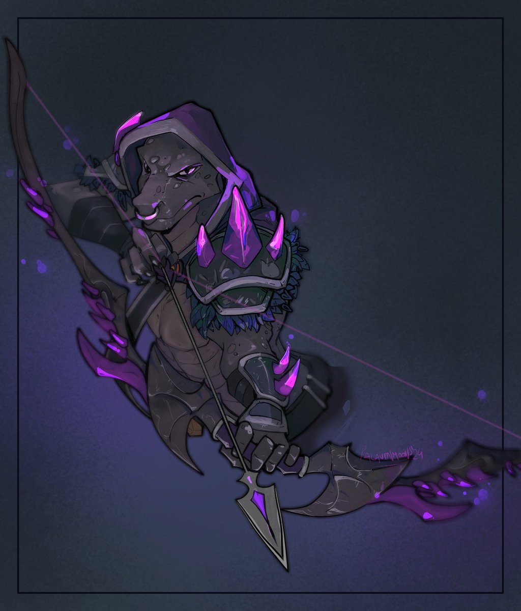 You pissed him off and now you will wish that he would have been Cupid, because that arrow is gonna hit your heart.

Amazing, AMAZING comm done by <a href="/palavenmoons/">Palavenmoons // Commissions CLOSED</a> , that pose, focus, that perspective, ALL is awesome. Thank you so much!