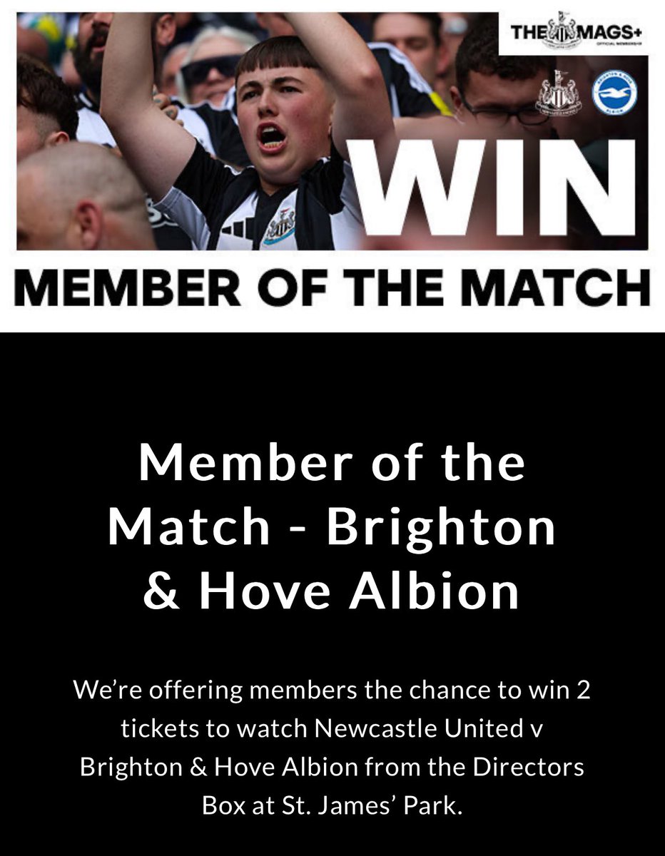 tomdidsbury's tweet photo. @NUFC pretty please, the Brighton game is on my birthday 🎂🖤🤍🖤🤍 https://t.co/sda8h0cvBF
