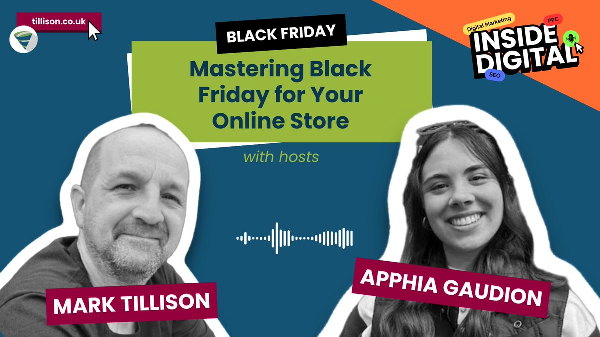 Is your online store ready for Black Friday?

Don’t worry, we’ve got your back! In our latest episode, Apphia &amp; Mark share their insider tips to maximise sales + the mistakes to avoid.

Listen now on:
Spotify: spoti.fi/3Y04fyB
YouTube: bit.ly/3zVrFgz

#BlackFriday