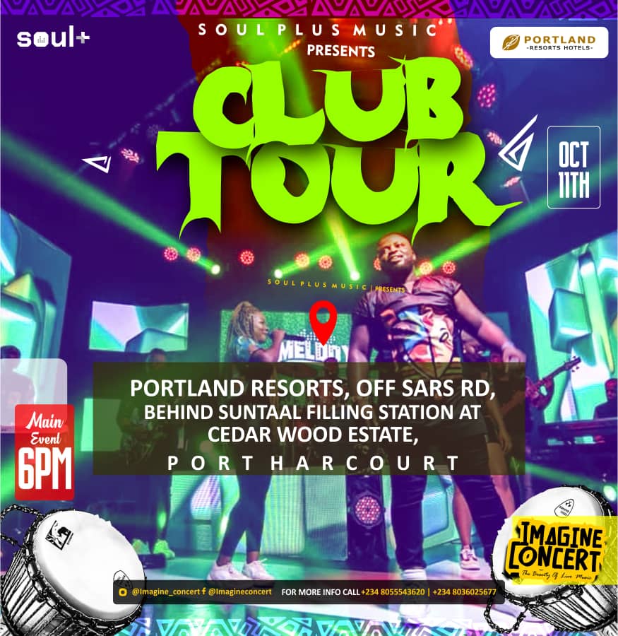 SoulPlusMuzik's tweet photo. #roadtoimagineconcert
Catch us live @PortlandResort for the club tour by Soulplusmusic
Friday 11th Oct 2024
Time :7pm
Come and see a glimpse of what #imagineconcert is all about ..if you are around that area ,it's free and open for all
#livemusic #soulplusmusic https://t.co/ucQRCK6lMF