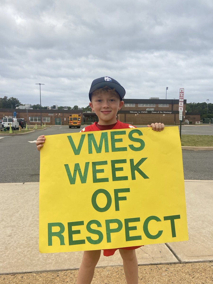 VMES celebrates the Week of Respect! Our very own Mighty Mustang Mascot greeted our students as they entered the building to kick off the week! ⁦<a href="/BrickSupt/">Thomas G. Farrell, Ed.D., M.B.A.</a>⁩ ⁦@MsMac_BTPS⁩ ⁦@VMES_Bayles⁩ ⁦@rmblessing⁩ ⁦<a href="/BTPSLearns/">BTPSLearns</a>⁩ ⁦<a href="/PtaVmes/">VMES PTA</a>⁩