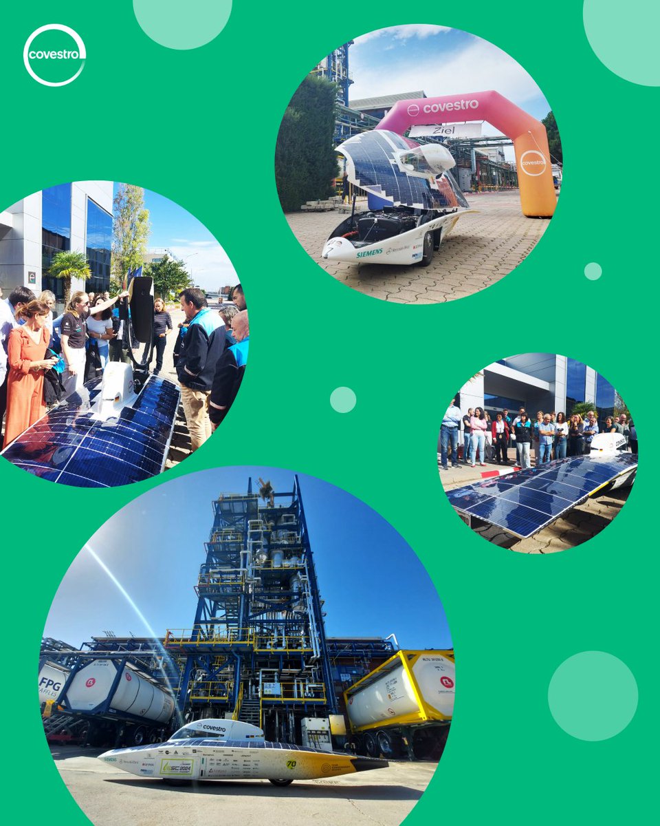 CovestroES's tweet photo. 🚗💡 Hoy, el #SonnenwagenOnTour hace su parada en Barcelona. 🌞🔋 ¡Gran ambiente y mucho interés en esta joya de la ingeniería solar! 🌍 Gracias al equipo de @sonnenwagen por enseñarnos cómo juntos podemos transformar la movilidad. #SolarJourney https://t.co/AdtisvAI39