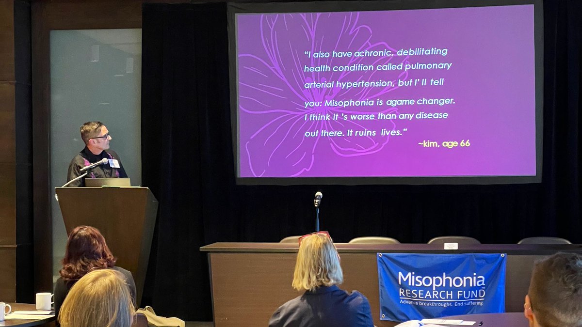 Misophonia Research Fund (@misophoniafund) on Twitter photo We are honored to have <a href="/SoQuietOrg/">SoQuiet Misophonia Support</a> speak about the lived experience perspective of misophonia at our #MRFAnnualMeeting! We are honored to have <a href="/SoQuietOrg/">SoQuiet Misophonia Support</a> speak about the lived experience perspective of misophonia at our #MRFAnnualMeeting!