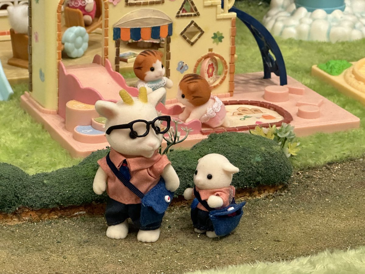 ヤギさんお迎えしたくなっちゃうなぁ🥰

おいしい時間のジオラマです