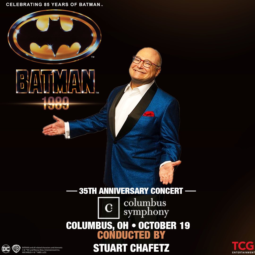 DCFilmsInConcert (@dcinconcert) on Twitter photo We're excited to have
<a href="/StuartChafetz/">Stuart Chafetz</a>
conducting #BatmaninConcert next week! Chafetz has worked with renowned artists such as Violent Femmes, Kenny G, 2 Cellos & more! Get your tickets today at dcfilmsinconcert.com
<a href="/C_S_O/">Columbus Symphony</a>
#batman89 #columbusoh #thingstodoincolumbus We're excited to have
<a href="/StuartChafetz/">Stuart Chafetz</a>
conducting #BatmaninConcert next week! Chafetz has worked with renowned artists such as Violent Femmes, Kenny G, 2 Cellos & more! Get your tickets today at dcfilmsinconcert.com
<a href="/C_S_O/">Columbus Symphony</a>
#batman89 #columbusoh #thingstodoincolumbus