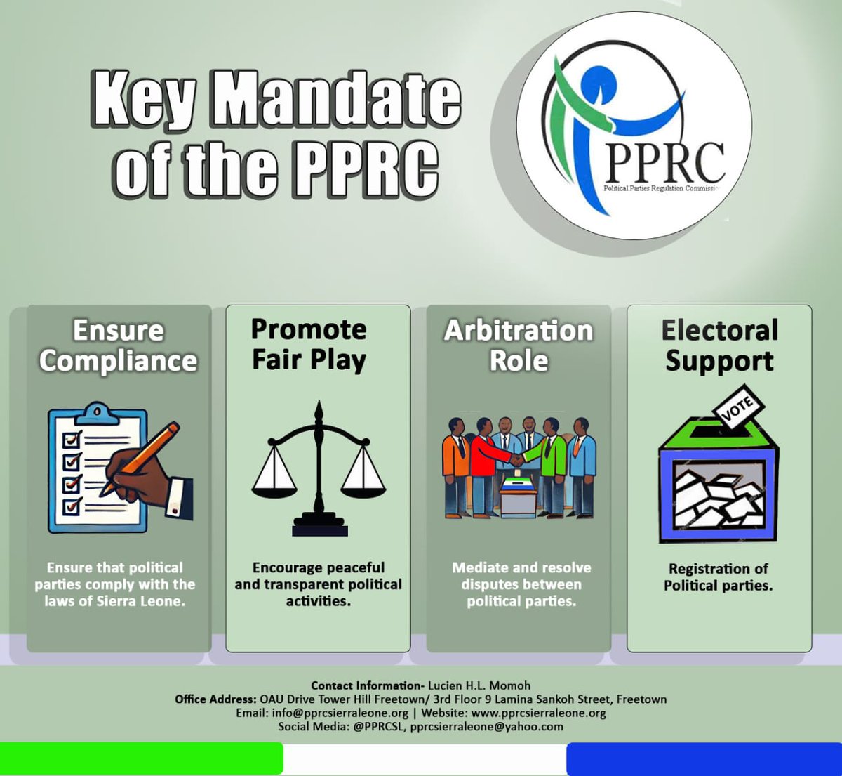 Political Parties Regulation Commission (@pprc_sl) on Twitter photo 
